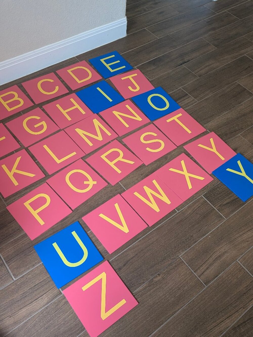 Montessori Capital Sandpaper Letters - Picture 6 of 7